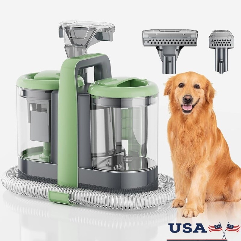 Portable Carpet Cleaner with Powerful Suction for Pet Stains & Upholstery  -image
