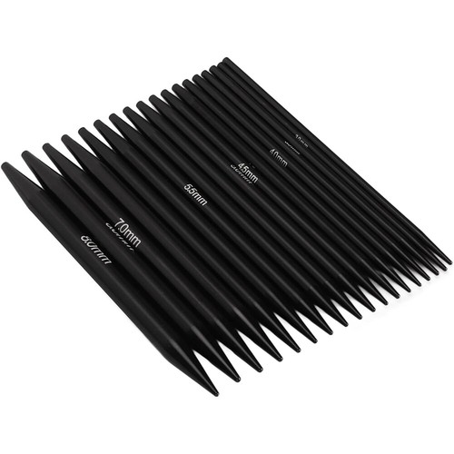 Set di ferri circolari per maglieria da 3 a 6 mm ago circolare ergonomico intercambiabile! - Foto 10 di 23
