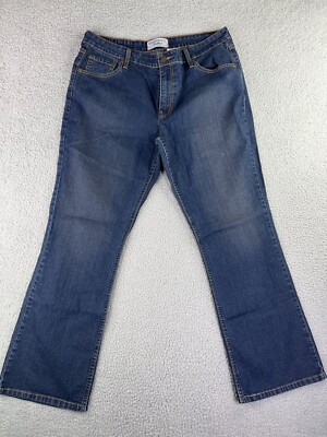 Levis Womens Sz 16 Medium Bootcut Jeans Stretch (34Wx31L)