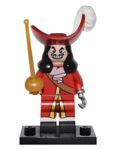 wpdpw様 LEGO CAPTAIN HOOK MINIFIG DISNEY SERIES 1 COLLECTIBLE MINIFIGURE