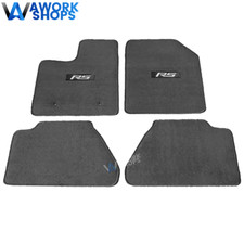 For 07-13 Ford Edge Gray Nylon Floor Mats Carpet Front Rear W Rs 4pcs Set For 07-13 Ford Edge Gray Nylon Floor Mats Carpet Front Rear W Rs 4pcs Set