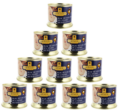 1,5 Kilo Bloc de Foie Gras de Canard - Sud Ouest Entenleber (10x 150) Frankreich