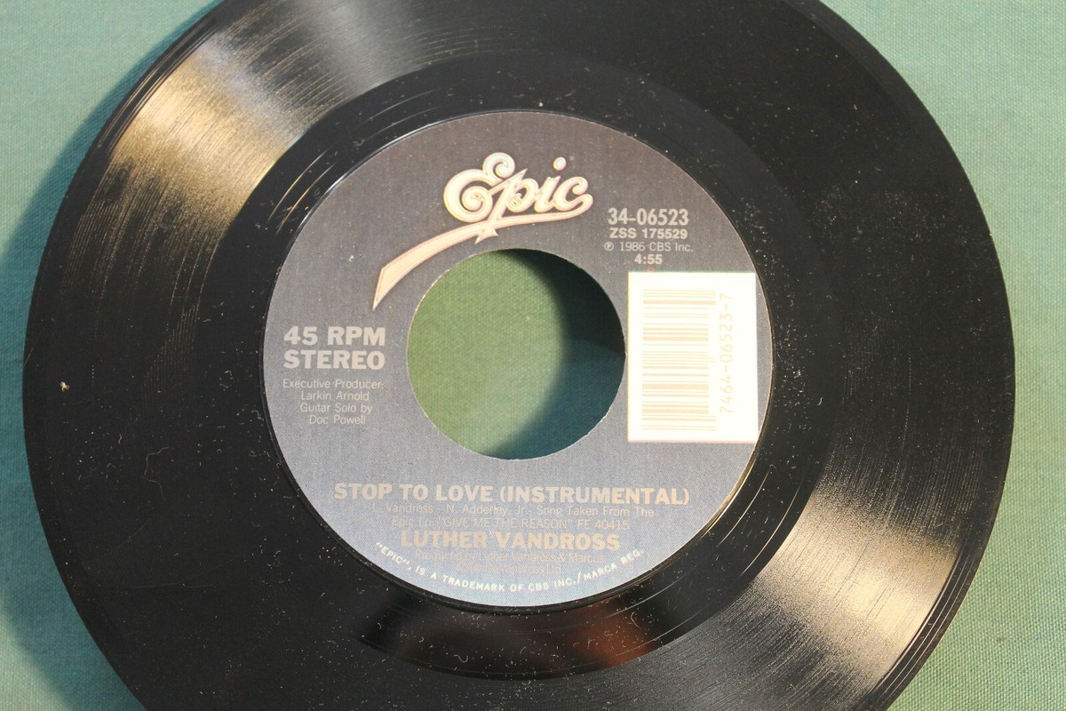 VANDROSS, LUTHER---STOP TO LOVE | eBay