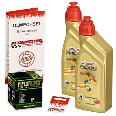 Yamaha Raptor 660 (YFM 660 R), 01-05, AM01W; Castrol Power1 10w40 Öl + Ölfilter