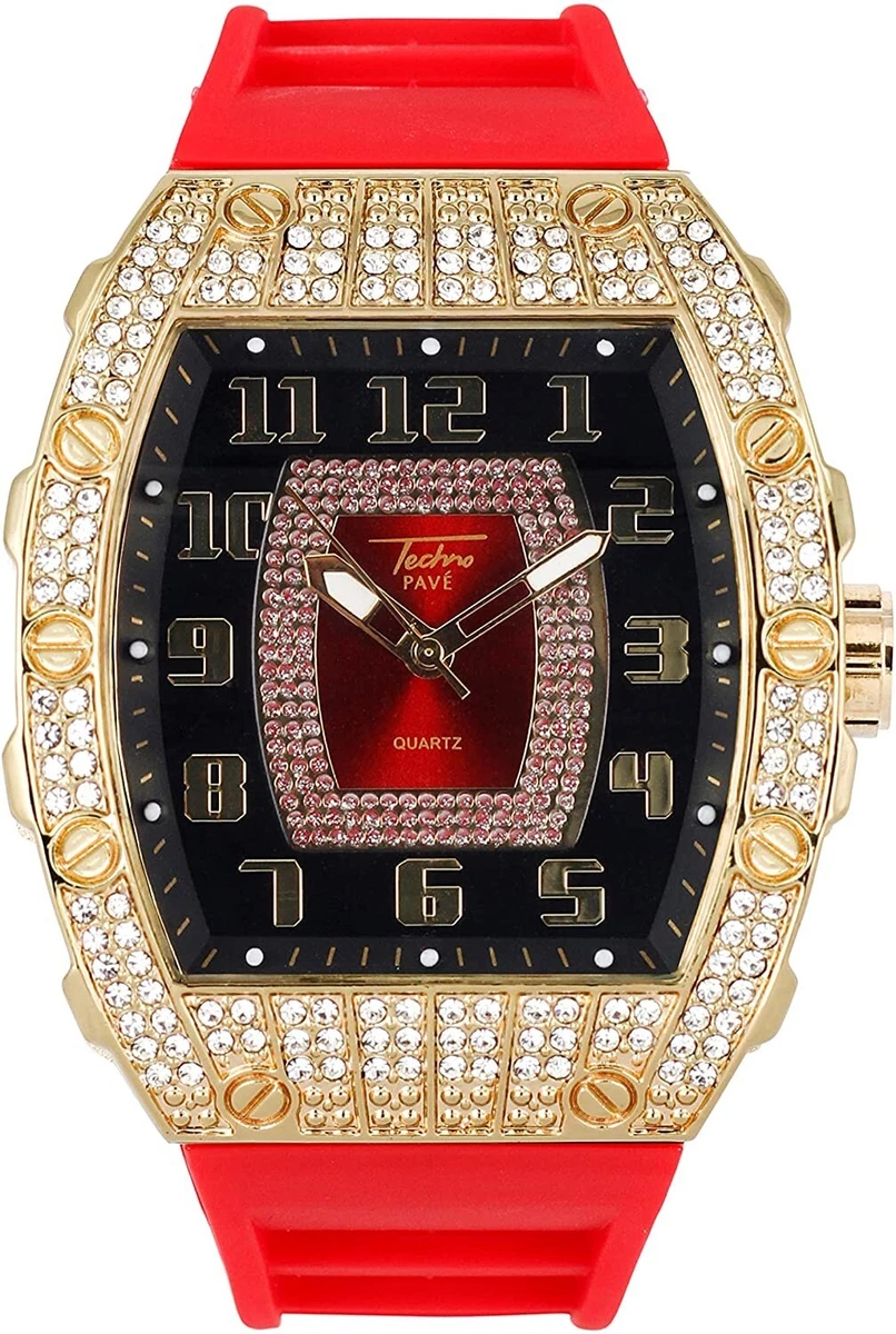 Details 134+ red watch mens vietkidsiq.edu.vn