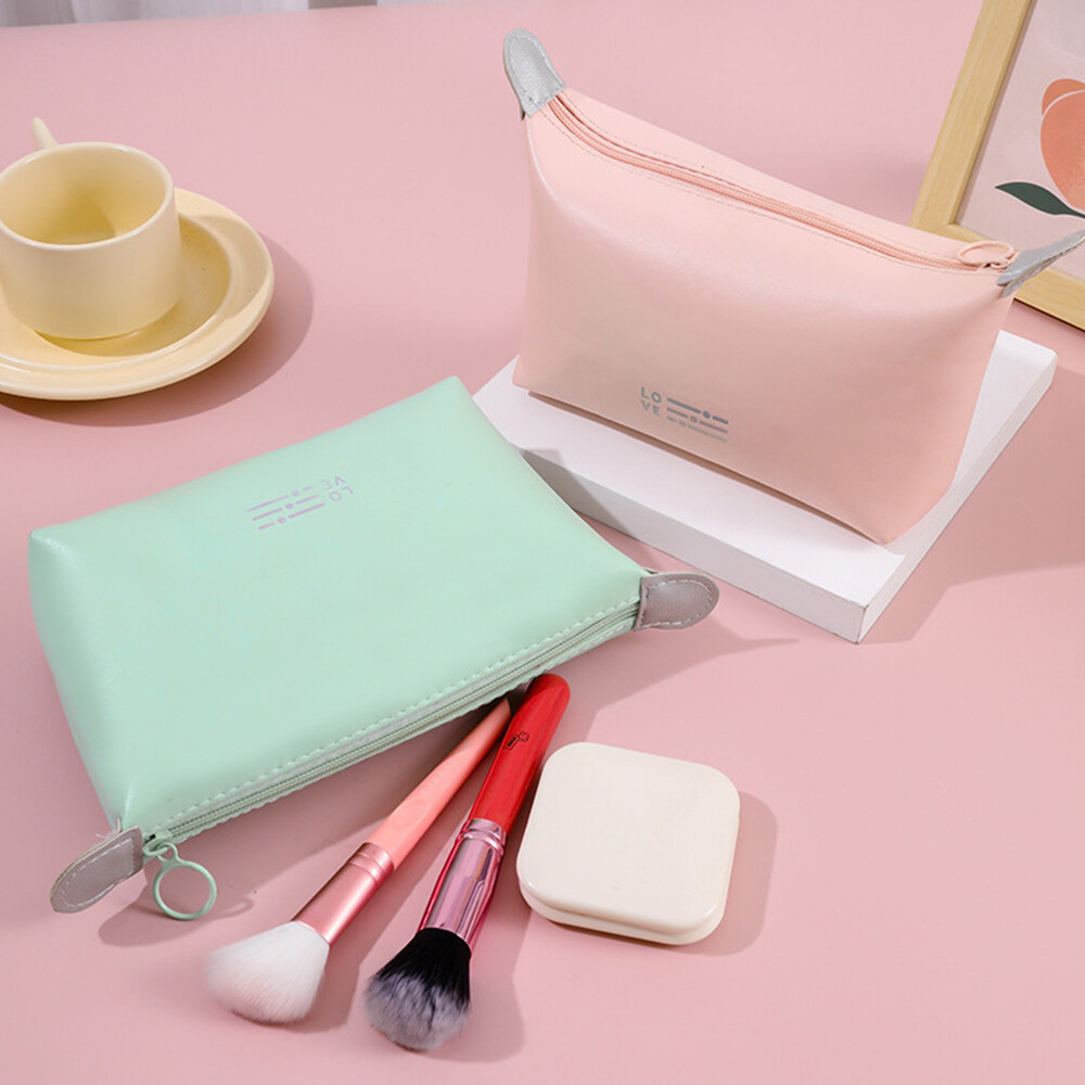 PU Makeup Travel Bag Portable Wash Storage Organizer INS Style