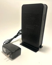Netgear C3000 N300 WiFi Cable Modem Router W/ Power Adapter Used Tested