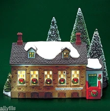 STONEY BROOK TOWN HALL  # 56448  RETIRED NEW ENGLAND VILLAGE  DEPT 56