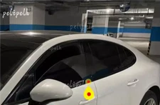 Black Windows Strip Sill Molding Cover For Porsche Panamera brachyaxis 12-2016 Q