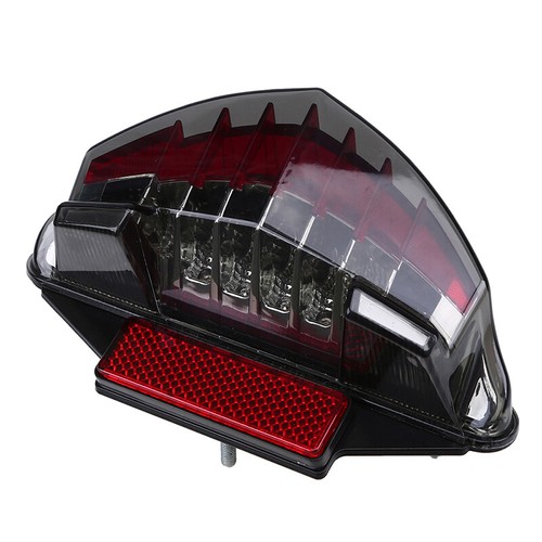 12V Motorcycle Brake Tail Light Amber/Red Fit FOR BMW F650 GS R1200GS R1200 - Picture 5 of 10