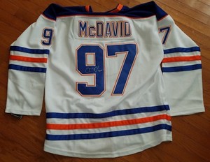 connor mcdavid signed jersey ebay
