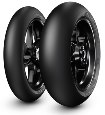 Satz Metzeler Racetec TD Slick 200/55 R17 + 120/70 R17 NHS Rennreifen Set 