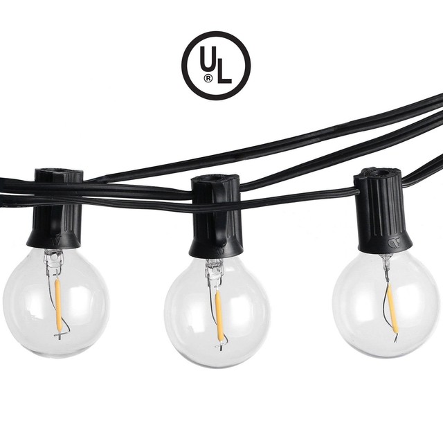 23ft Dimmable Indoor Outdoor String Lights G40 Edison Led Bulb For 23ft Dimmable Indoor Outdoor String Lights G40 Edison Led Bulb For Cafe Garden