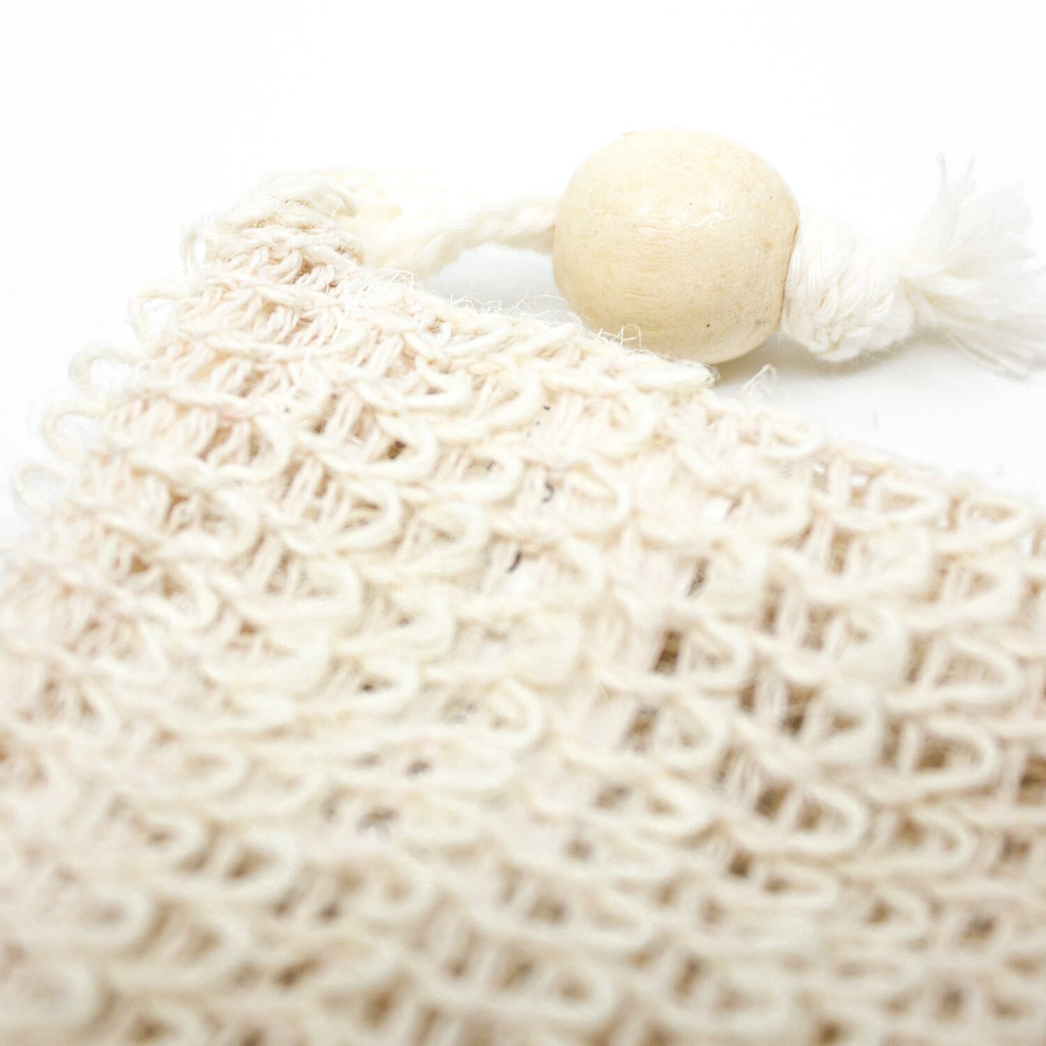 Sisal Seifensäckchen – 4er Set Natürliche Peeling-Beutel Mit Kordelzug Für Bad & Dusche