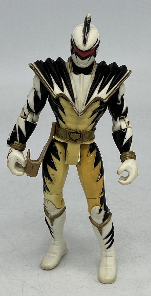 パワーレンジャース　ダイノサンダーホワイト Bandai Power Rangers White Ranger Dino Thunder 6
