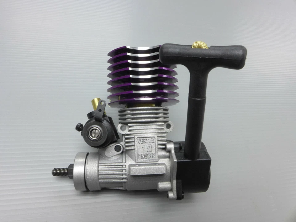  HSP 02060 VX18 Engine 2.74cc Pull Starter RC 1/10 Nitro Car RedCat Buggy Purple - Image 3 of 3