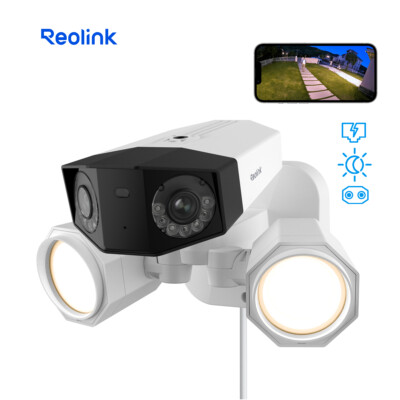Reolink Duo Floodlight PoE 4K PoE Floodlight Camera Two-Way Audio 180° View