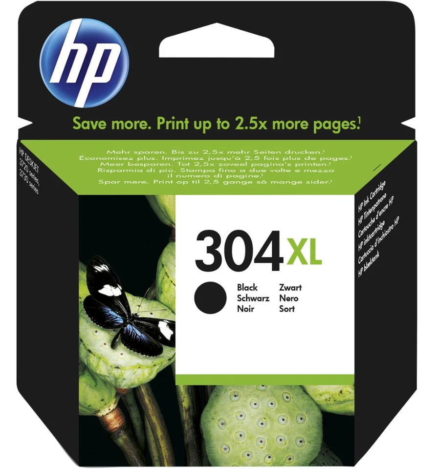 Original HP 304 XL Tinte HP304XL Patronen Tintenpatrone Schwarz DeskJet Envy