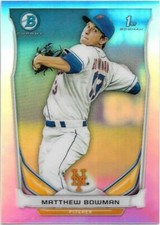 2014 BOWMAN & BOWMAN CHROME BASE & PROSPECTS PARALLELS - U PICK FROM LIST