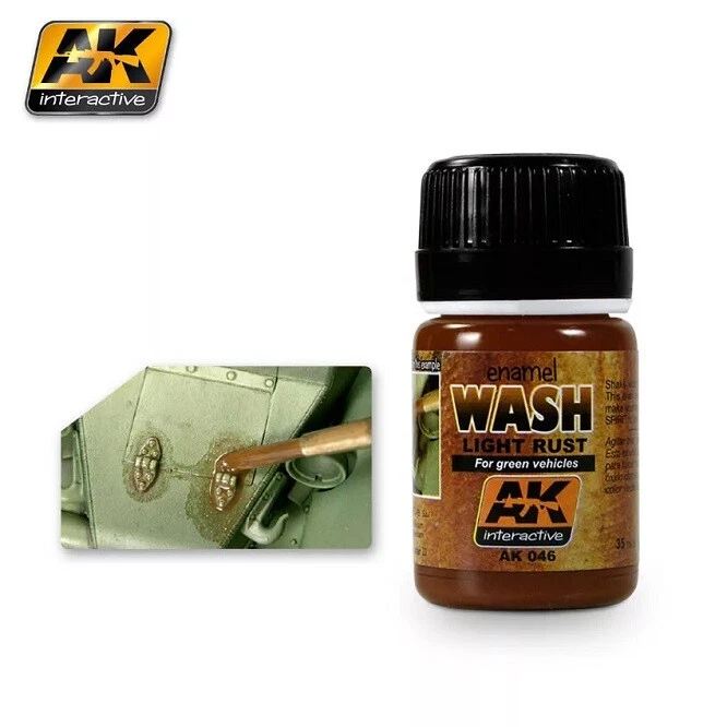 AK Interactive AK046 - Light Rust Wash 35ml - Neu