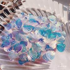 Halloween Sequins Fish Scale Shell Makeup Pearl Eye Body Art Face Tattoo Decor