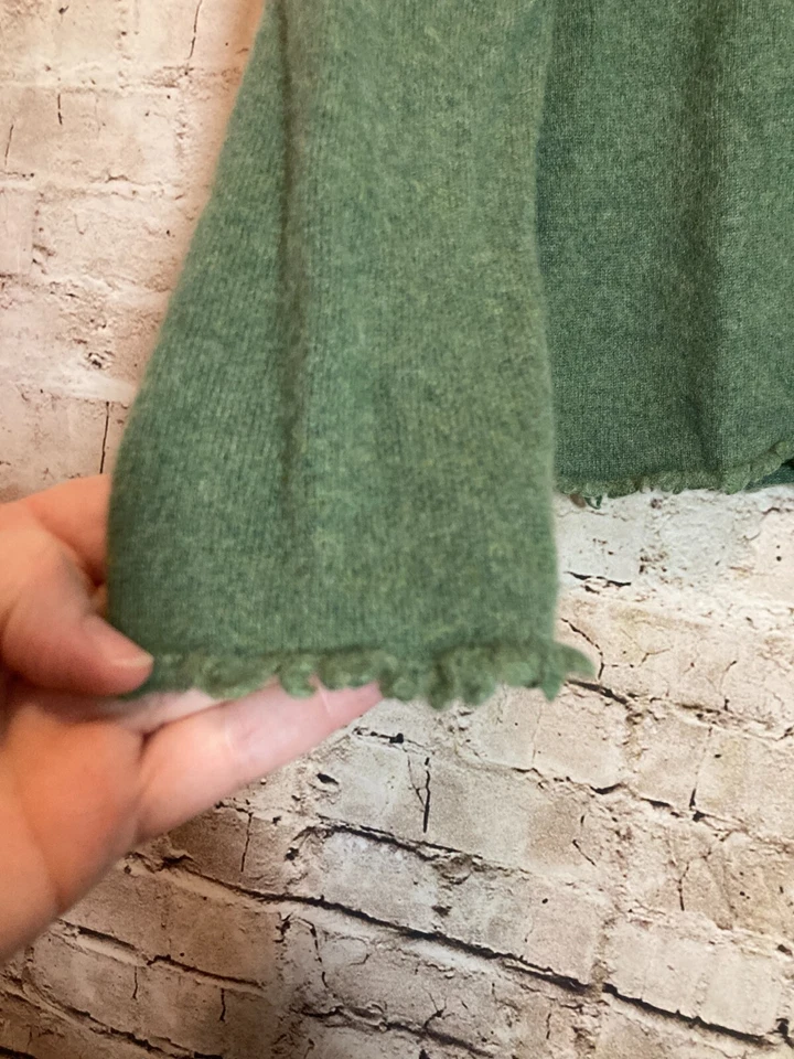 Suéter Peck & Peck Pure Cashmere para mujer XL verde oliva ligero femenino Foto 4 de 4