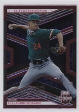 2023 Panini Elite Extra Edition Pink Alejandro Rosario #137 0u66