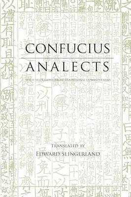 Analects: With Selections from Traditional - Paperback, by Confucius - Very Good