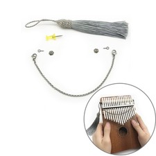 Silber Kalimba Trill Kette Tremolo Kalimba Klavierkette Sand Musikinstrument