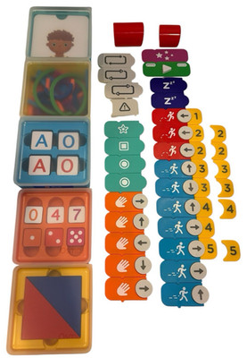 Osmo Genius Lot Reflectors Numbers Words Tangram Coding + Kids Learning