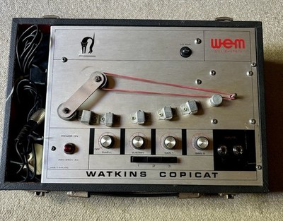 Wem Watkins Copicat Tape Echo Delay Vintage DEFEKT