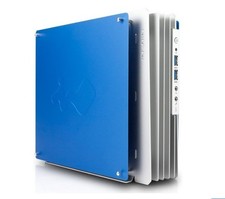 In win H-Frame mini IW-CA02ITX Mini-ITX open air frame PC chassis blue case