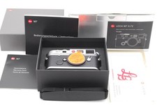 Top MINT Leica M7 0.72 Silver 35mm Rangefinder Film Camera From JAPAN