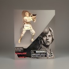 Hasbro Star Wars Black Series Luke Skywalker Titanium 40th Anniversary Figure