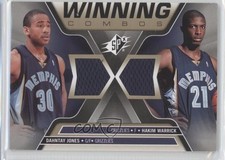 2006-07 SPx Winning Combos Dahntay Jones Hakim Warrick #WC-WJ 0q3