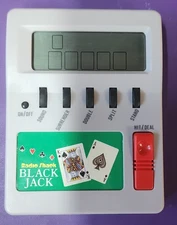 Radio Shack LCD Mini Black Jack Game Handheld Electronic
