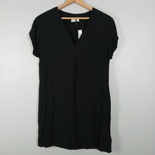 Gap Women's V-Neck Shift Dress – Women's Size S - Black Versatile & Stylish