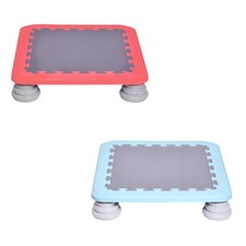 Kids Trampoline 26" Rebound Mini Bouncing Bed For Toddlers Sensory Training Toy