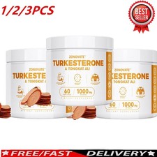 1-3X Zonovate Turkesterone 1000mg(60 Capsules) Lean Muscle Growth & Recover M9Z7