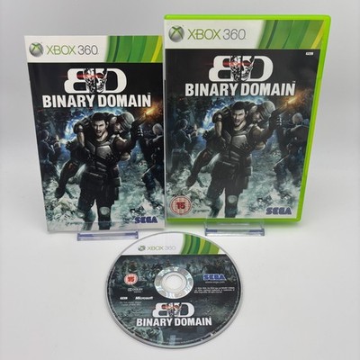 Binary Domain (PAL Xbox 360, 2008) *Near Mint* *Disc Perfect*