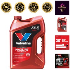 MaxLife Technology High Mileage Motor Oil 5W-20 - 5 QT Engine Care Essential 35.19 per gallon