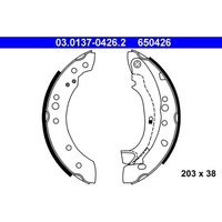 1X Bremsbackensatz ATE 03.0137-0426.2 Passend FüR CitroËN Peugeot