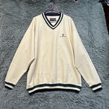 VTG Sweater COOPER TIRES Swingster Made In The USA V Neck Size XXL NWOT