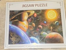 Nattork Solar System 1000 Piece Jigsaw Puzzle - New Factory Sealed Planets Sun