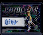 2021 Panini Spectra Malik Monk Catalysts Autograph Marble /5 #CAS-MMO
