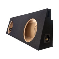 2001-2006 Chevy Silverado 1500 Crew Cab Dual 12  Ported Sub Box Enclosure