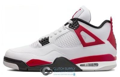 JORDAN 4 Retro Red Cement - DH6927-161 New Authentic
