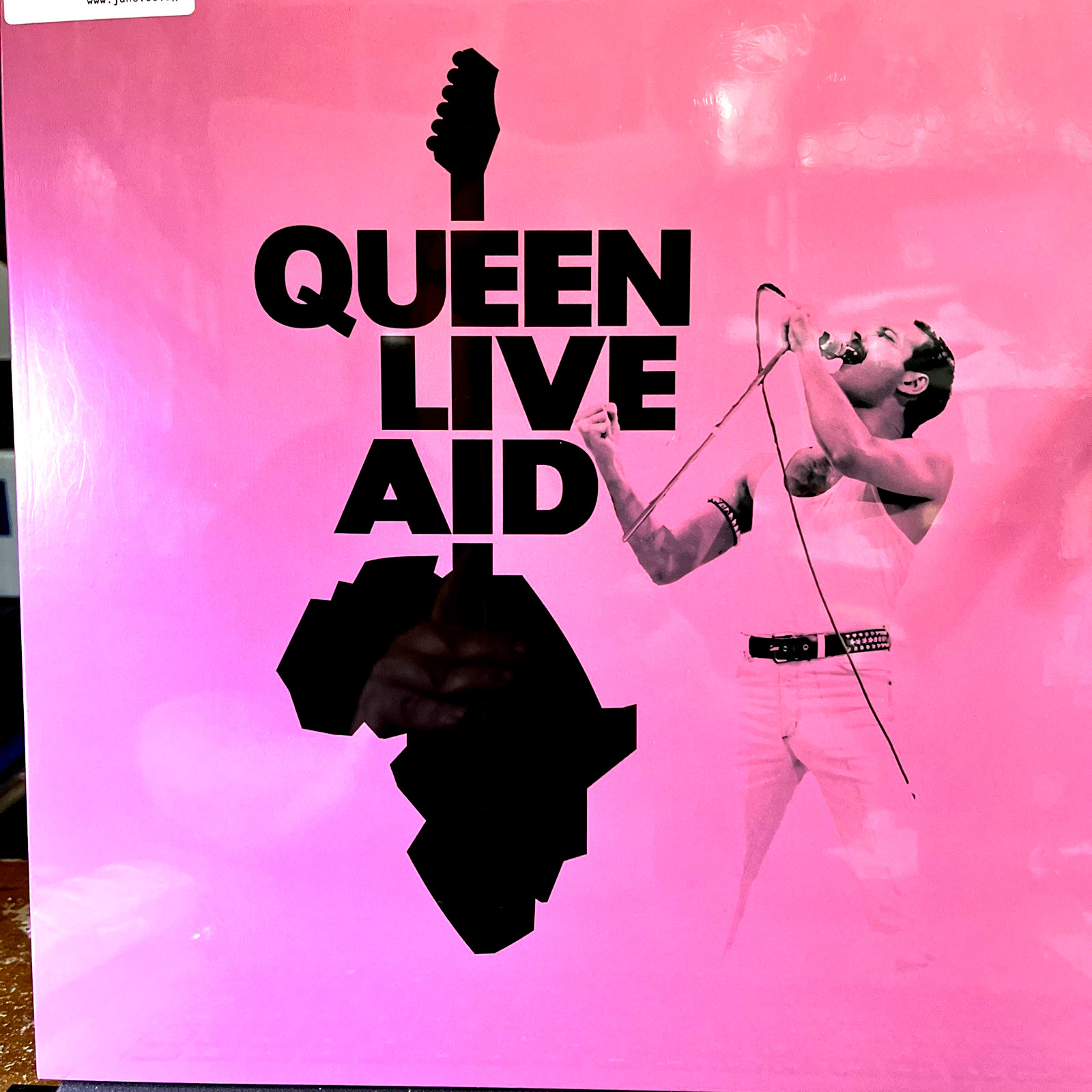 QUEEN LIVE AID Remastered Soundboard VINYL Album Easter Pink Cover NEW