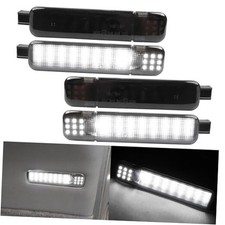 Led Side Door Panel Lights Courtesy Light Fit for Chevy White-Smoking Lens