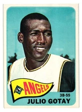1965 Topps Baseball set HIGH #552 Julio Gotay NM Los Angeles Angels Free Ship